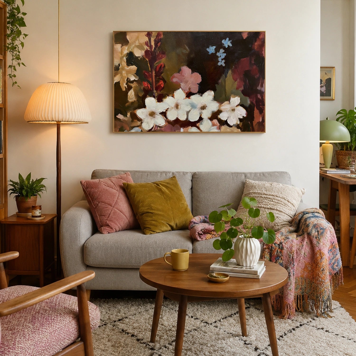 Flower & Tree Abstract Wall Art #ML269