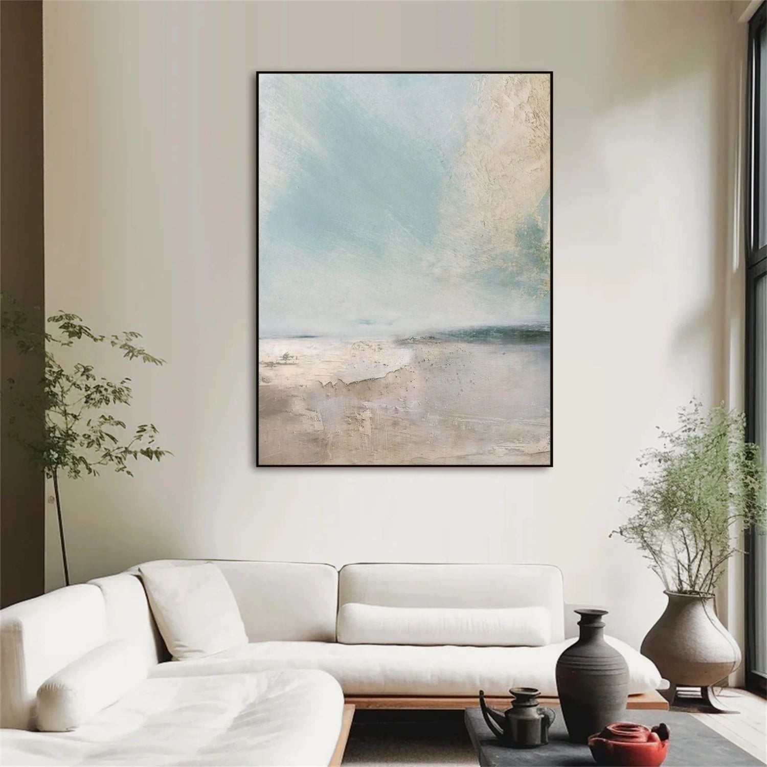 Sea & Sky Abstract Wall Art #MS166