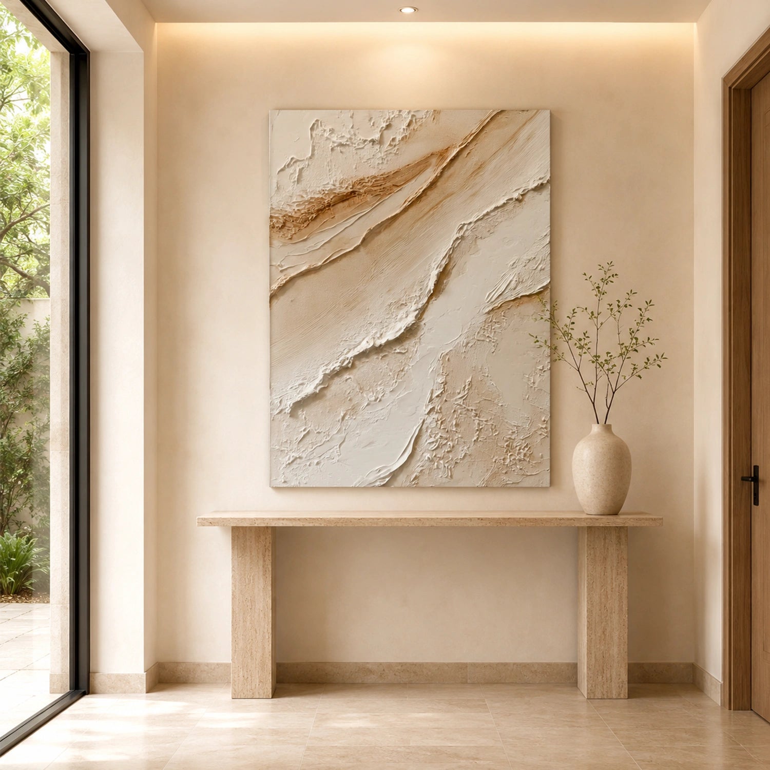 Minimalist Textured Canvas Art #MM401