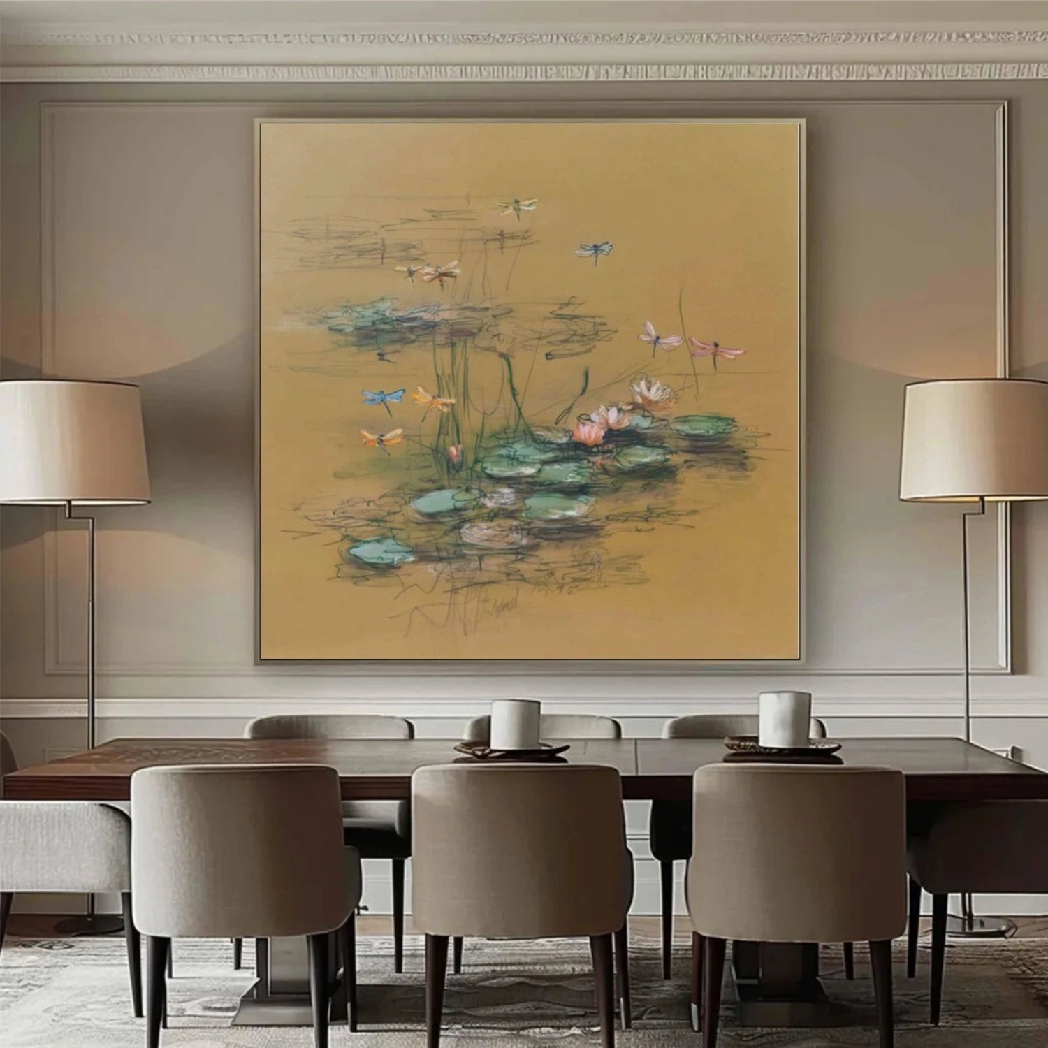 Flower & Tree Abstract Wall Art #ML175