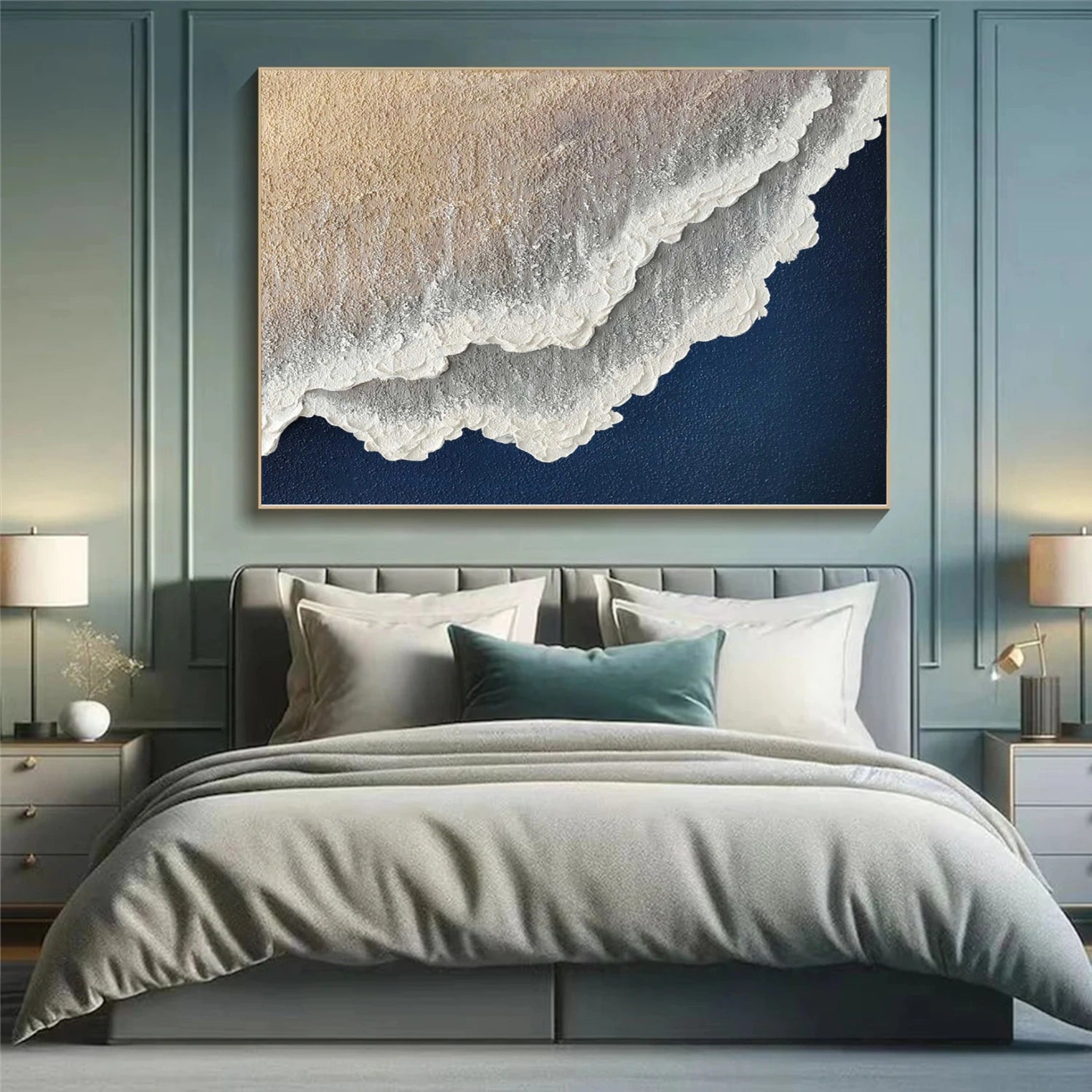 Sea & Sky Abstract Wall Art #MS159