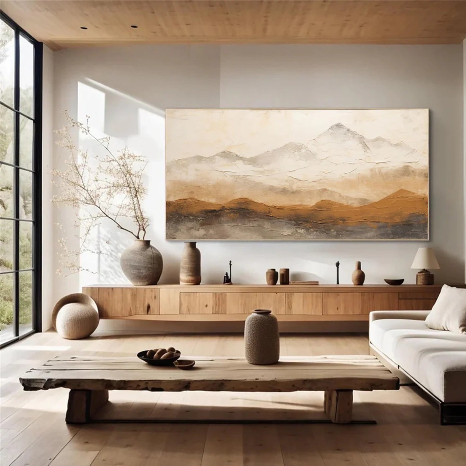 Minimalist Mountain Canvas Art #MM292