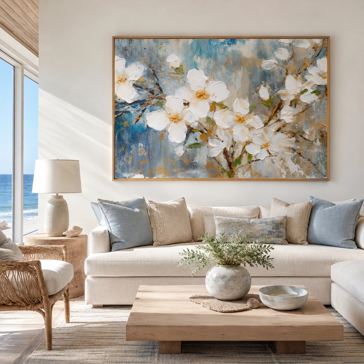 Flower & Tree Abstract Wall Art #ML277