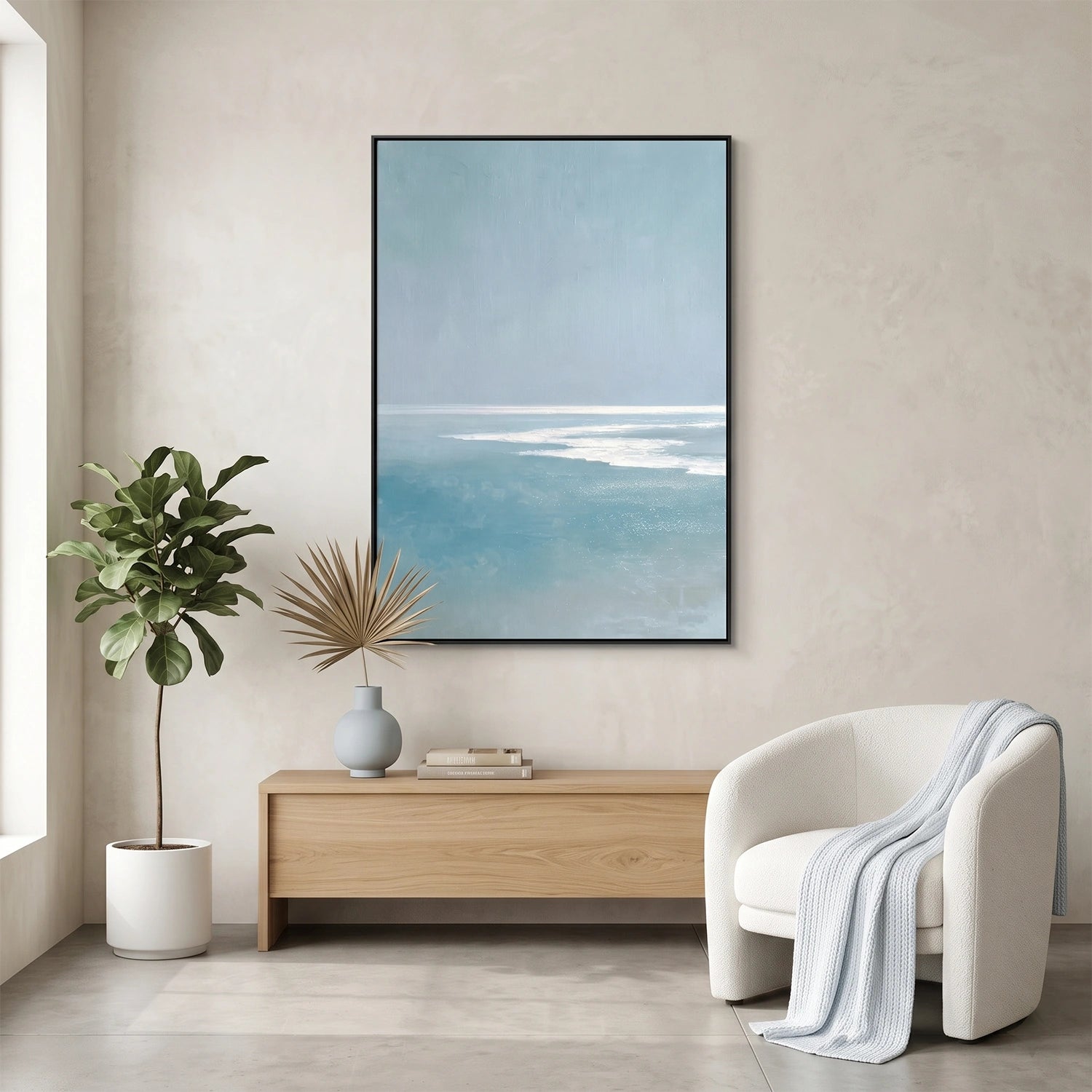 Sea & Sky Abstract Wall Art #MS301