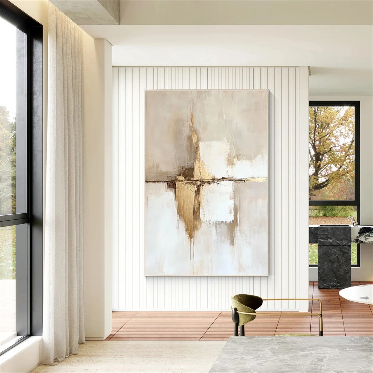 Abstract Canvas Art #WS1017