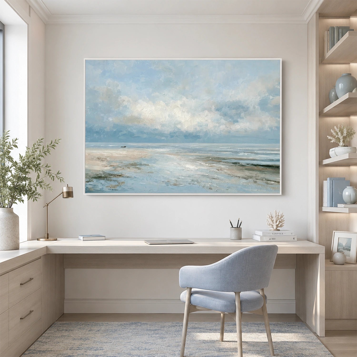 Sea & Sky Abstract Wall Art #MS347