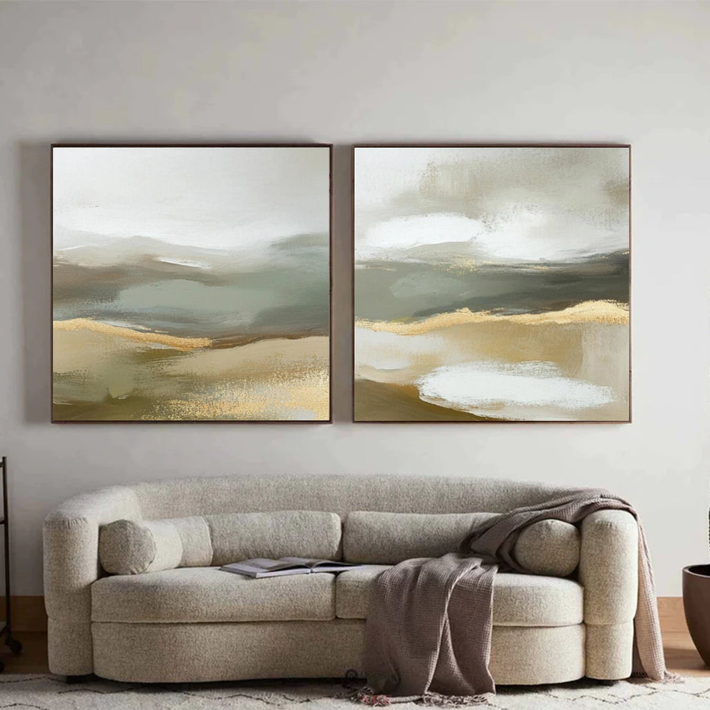 Abstract Canvas Art Set 2 #WS885