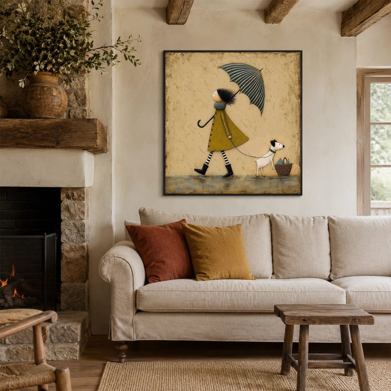 Abstract Portrait Wall Art #AP142