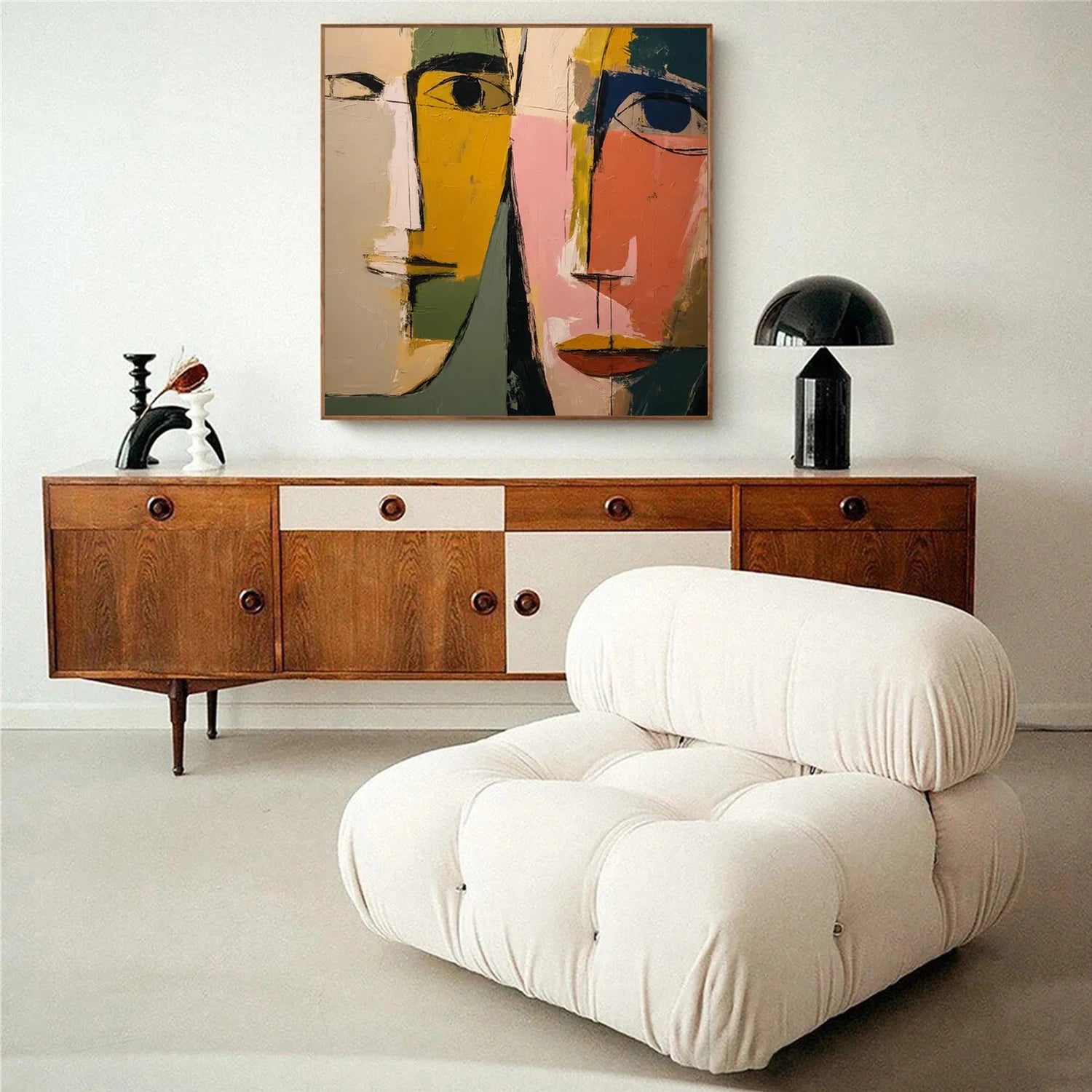 Abstract Portrait Wall Art #AP068