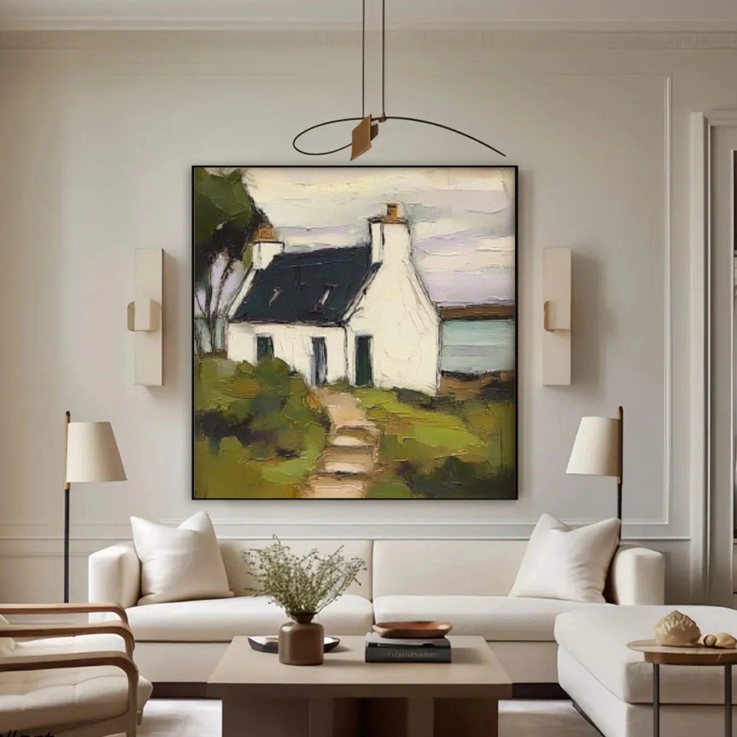 Abstract Canvas Art #WS800