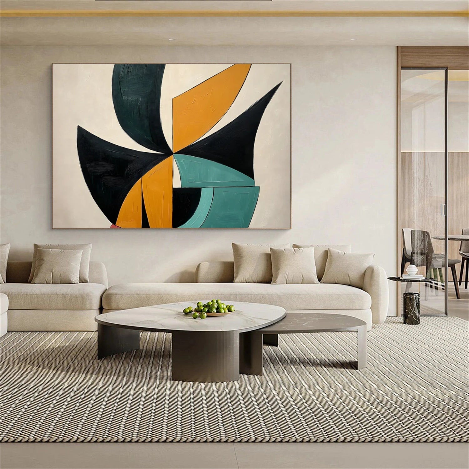 Abstract Canvas Art #WS740