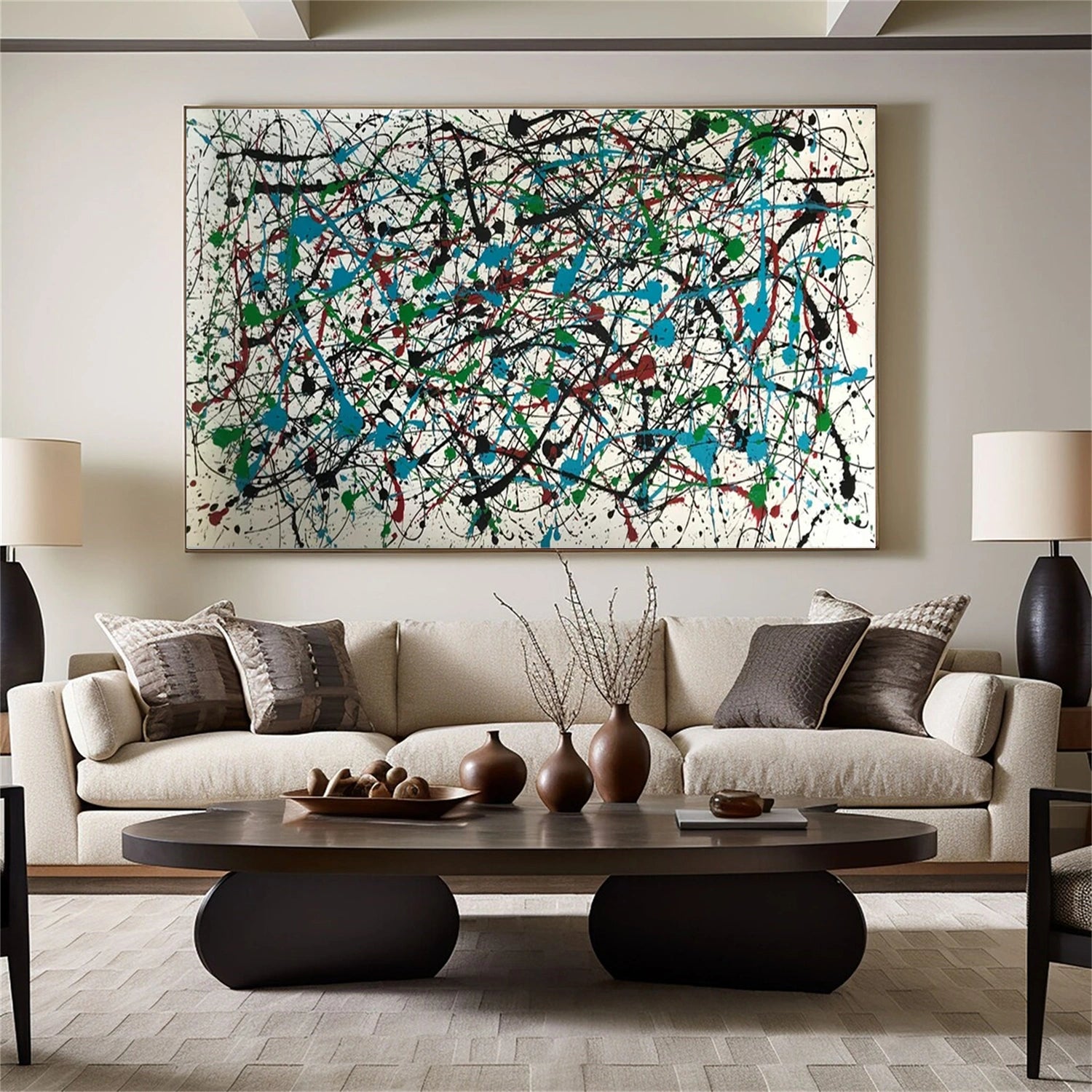 Pollock Art #JA009