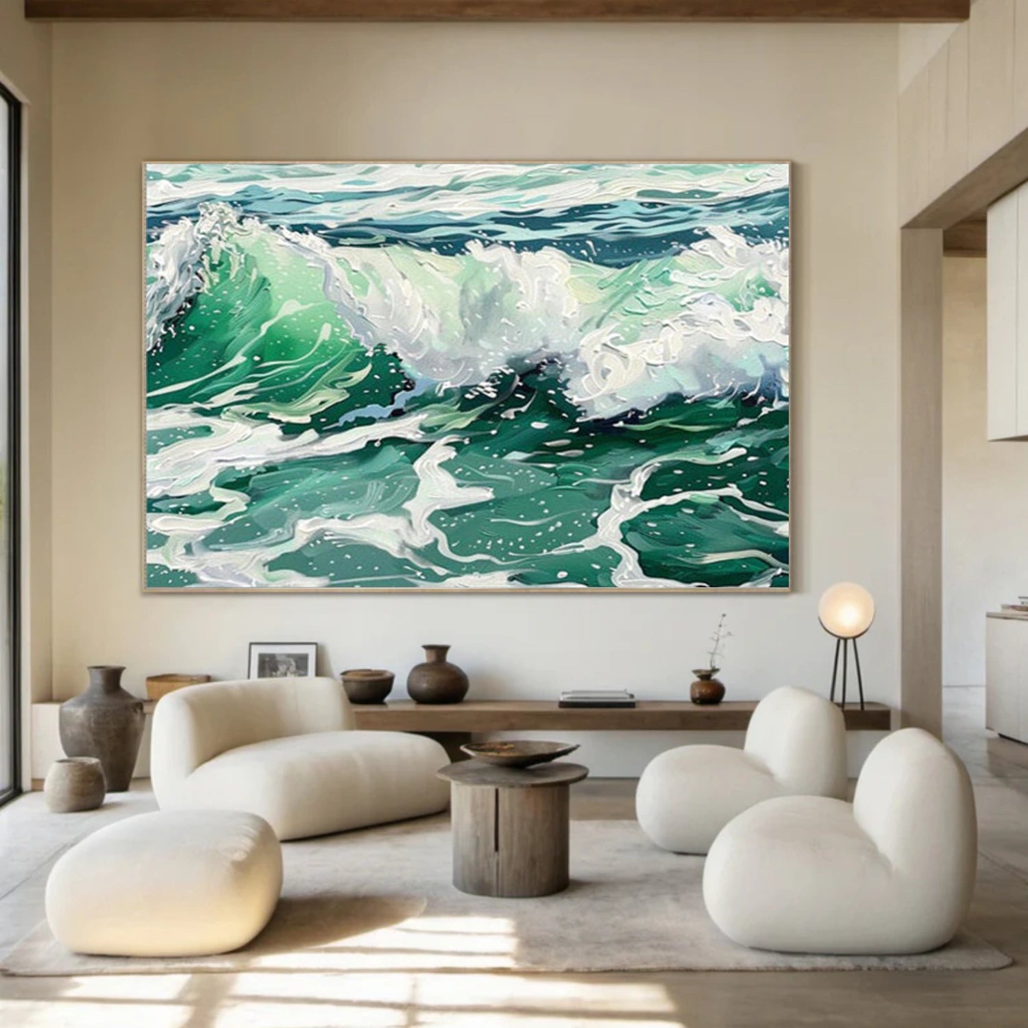 Sea & Sky Abstract Wall Art #MS210