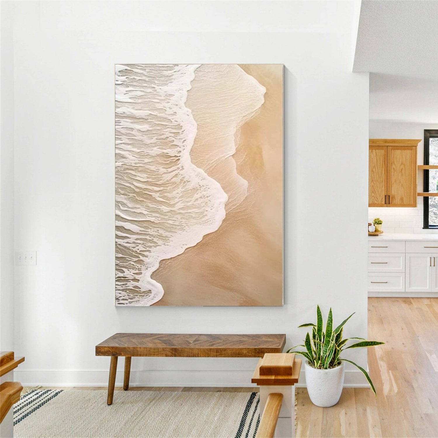 Sea & Sky Abstract Wall Art #MS216