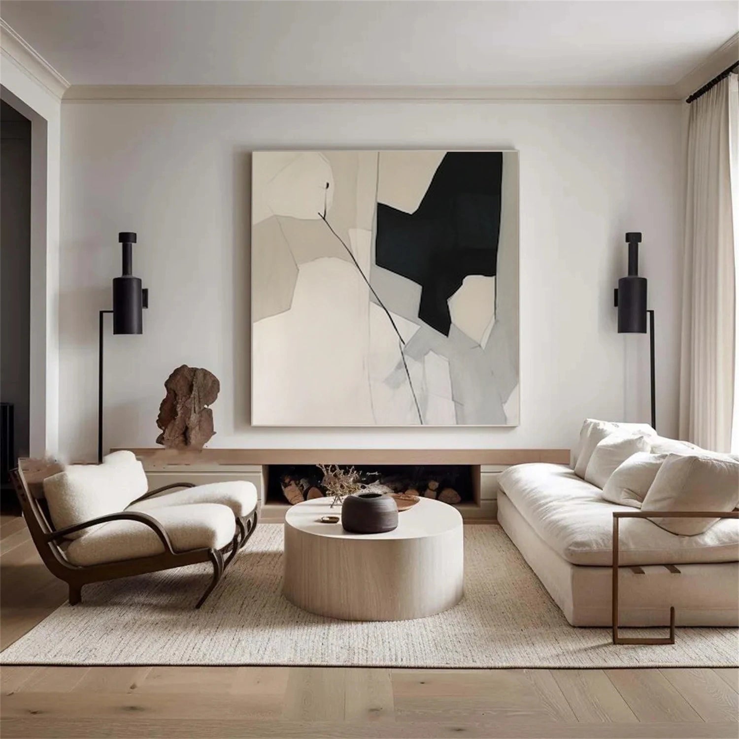 Abstract Canvas Art #WS674