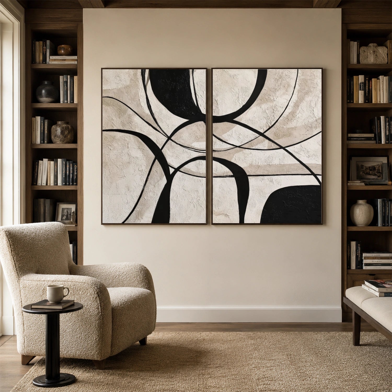 Wabi Sabi Canvas Art Set of 2 #WS1106