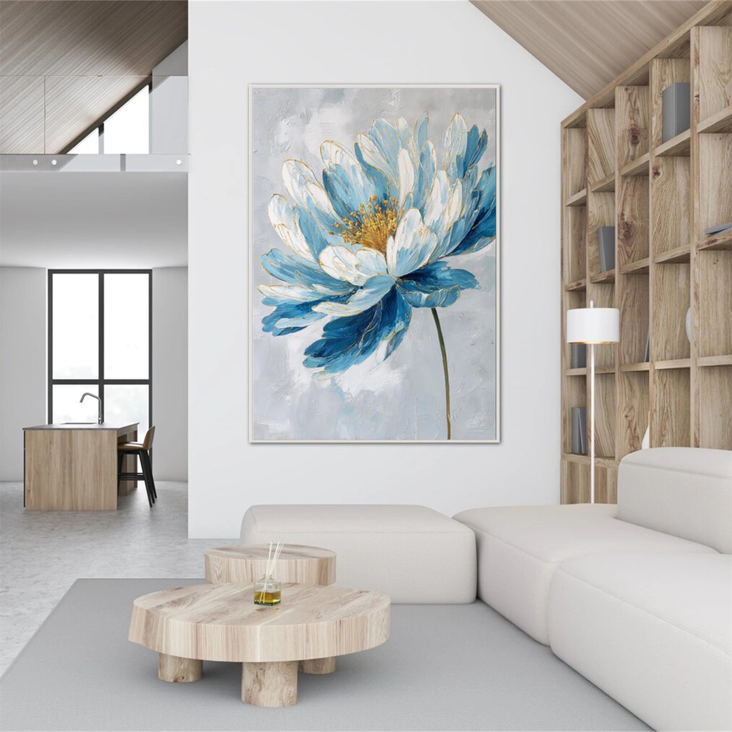 Flower & Tree Abstract Wall Art #ML220