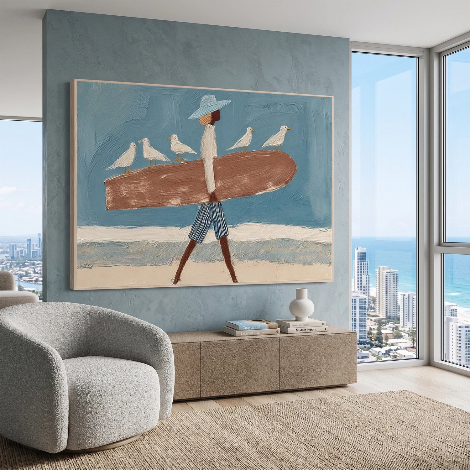 Surfing Sport Wall Art #SA099
