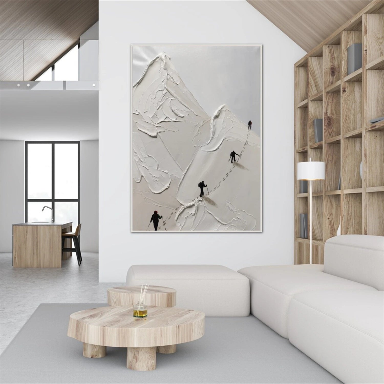 Climbing Sport Textured Wall Art #SA076