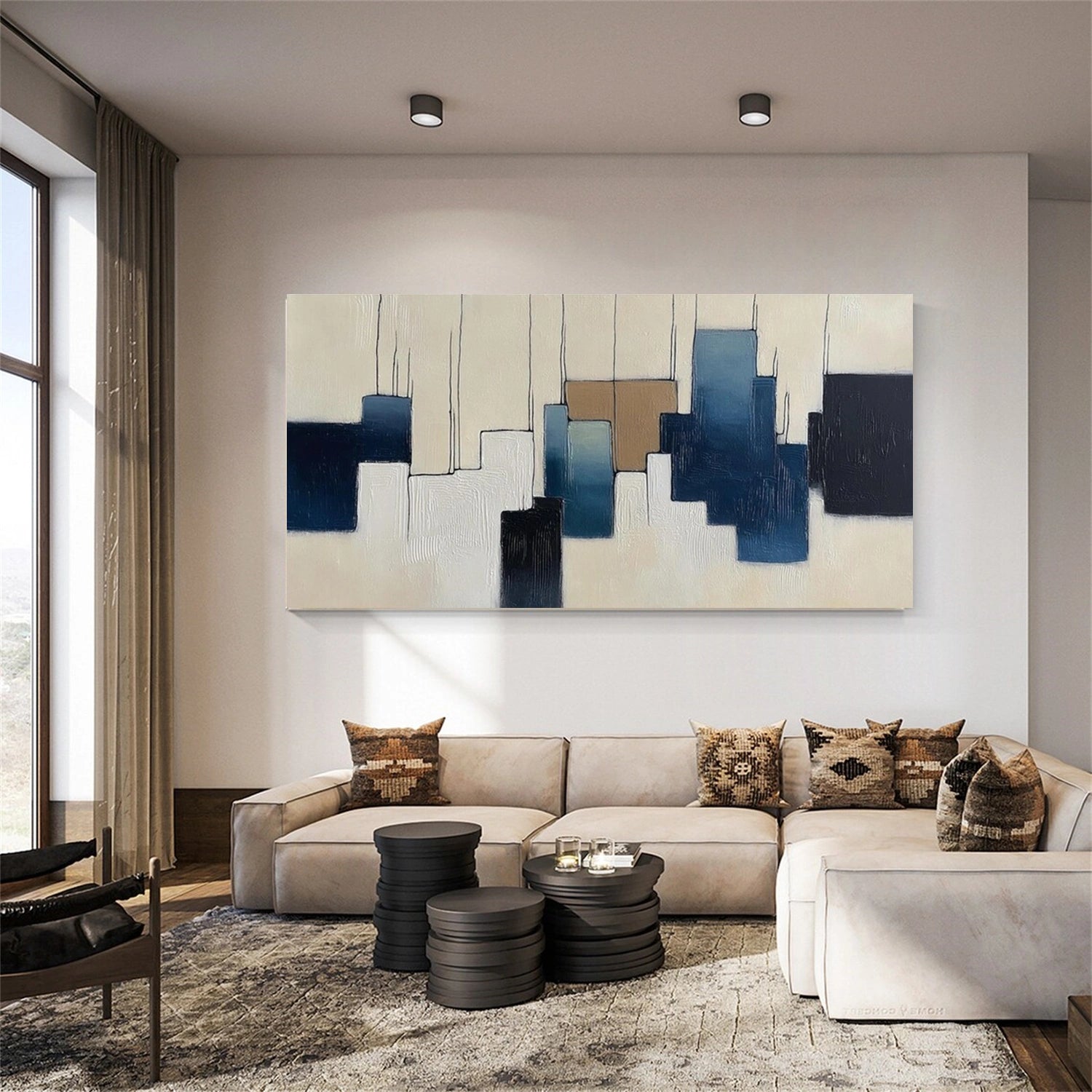 Abstract Canvas Art #WS998