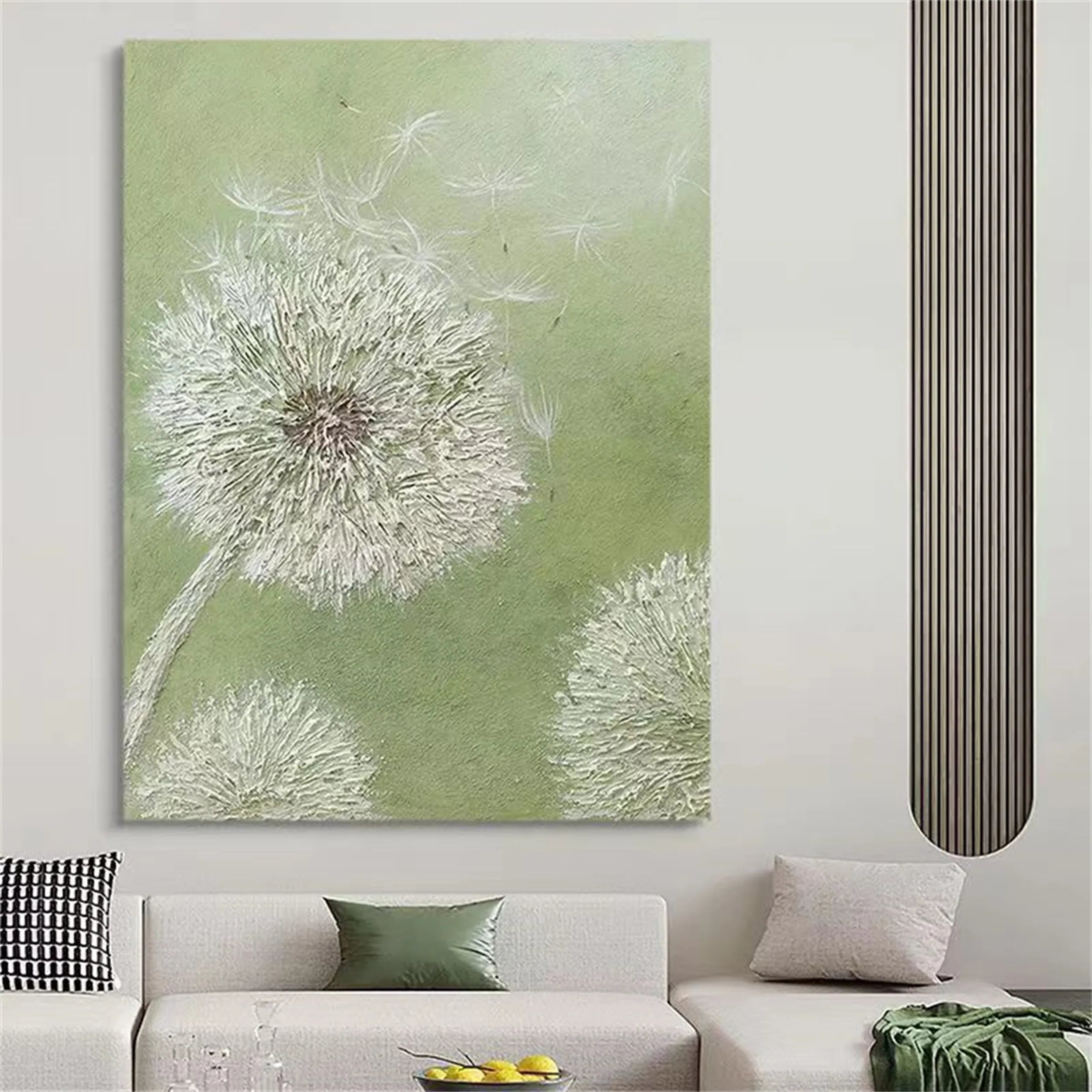 Flower & Tree Abstract Textured Wall Art #ML026