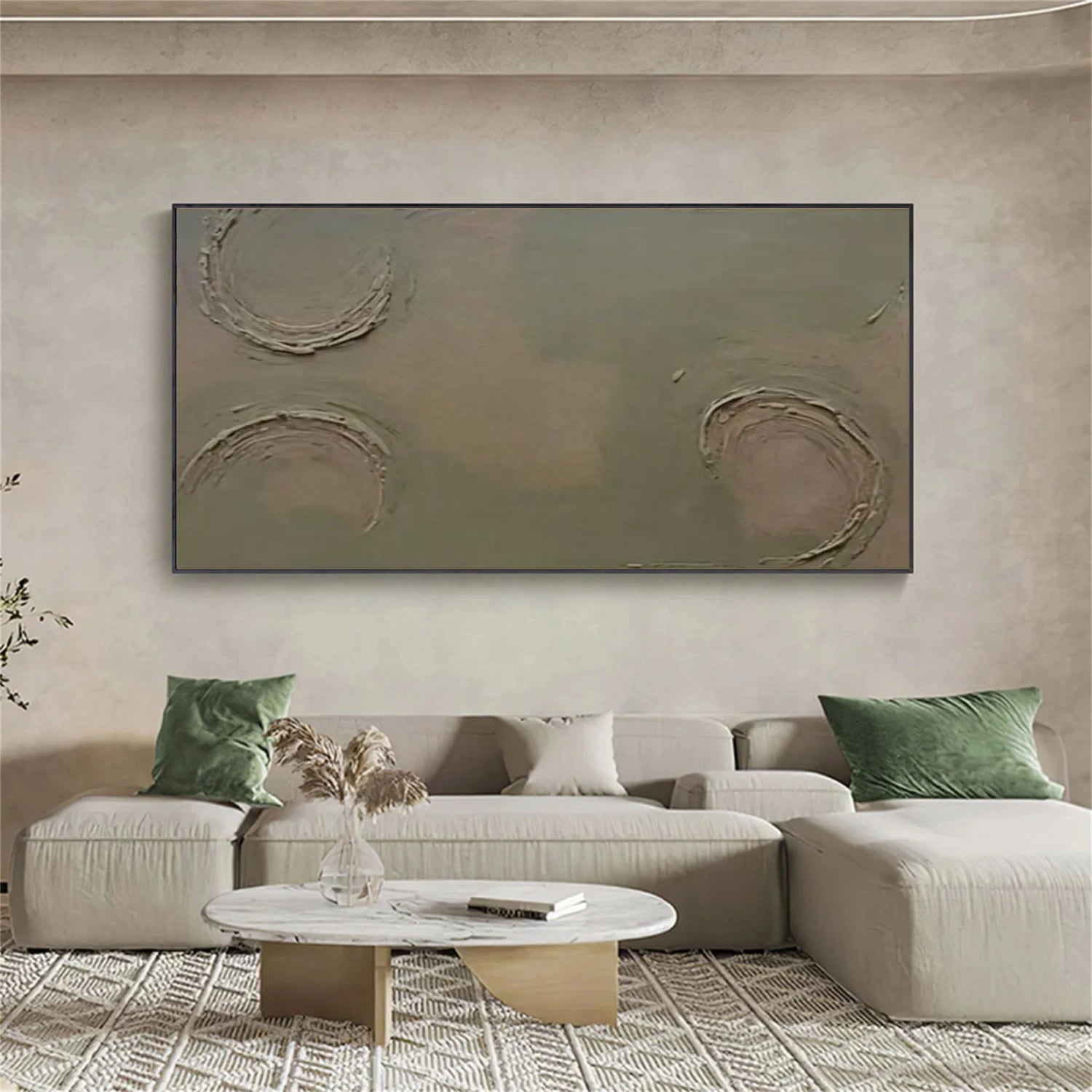 Minimalist Textured Canvas Art Set of 3 #MM306