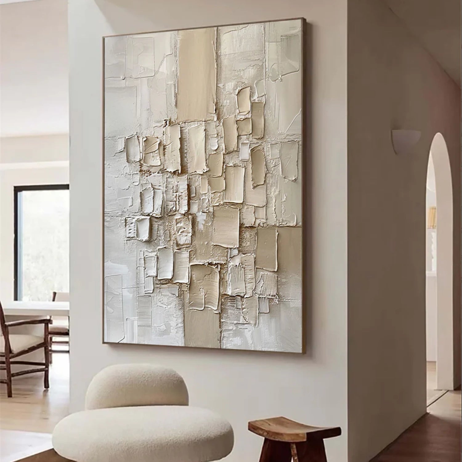 Abstract Textured Canvas Art #WS603