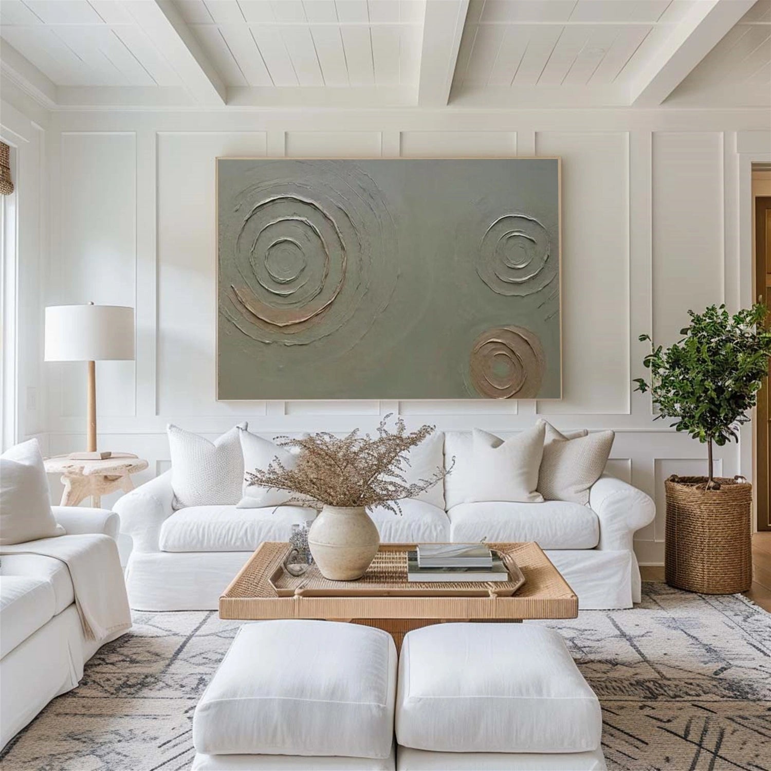 Minimalist Textured Canvas Art Set of 3 #MM307