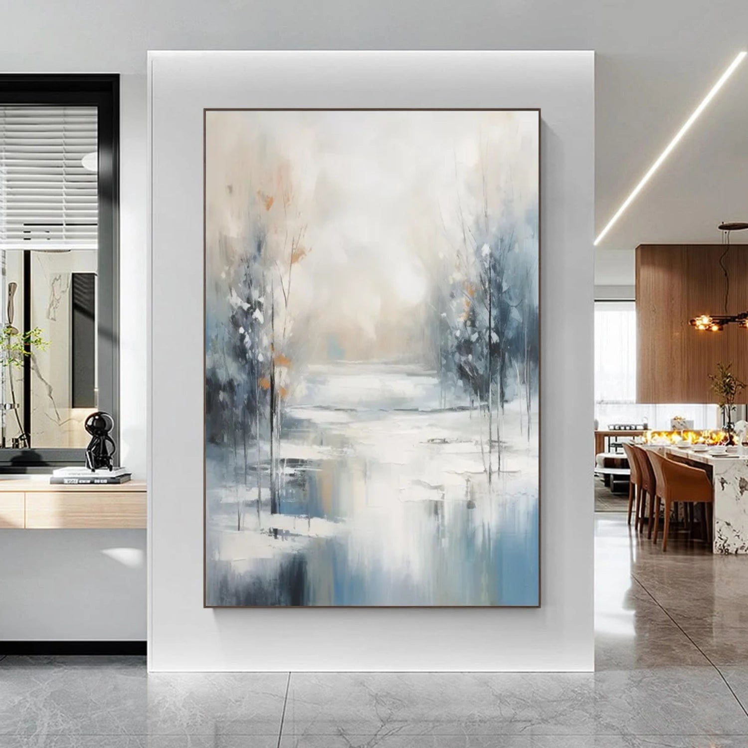 Flower & Tree Abstract Wall Art #ML161