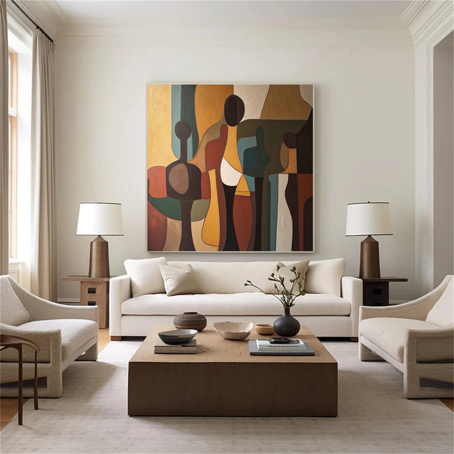 Abstract Canvas Art #WS837