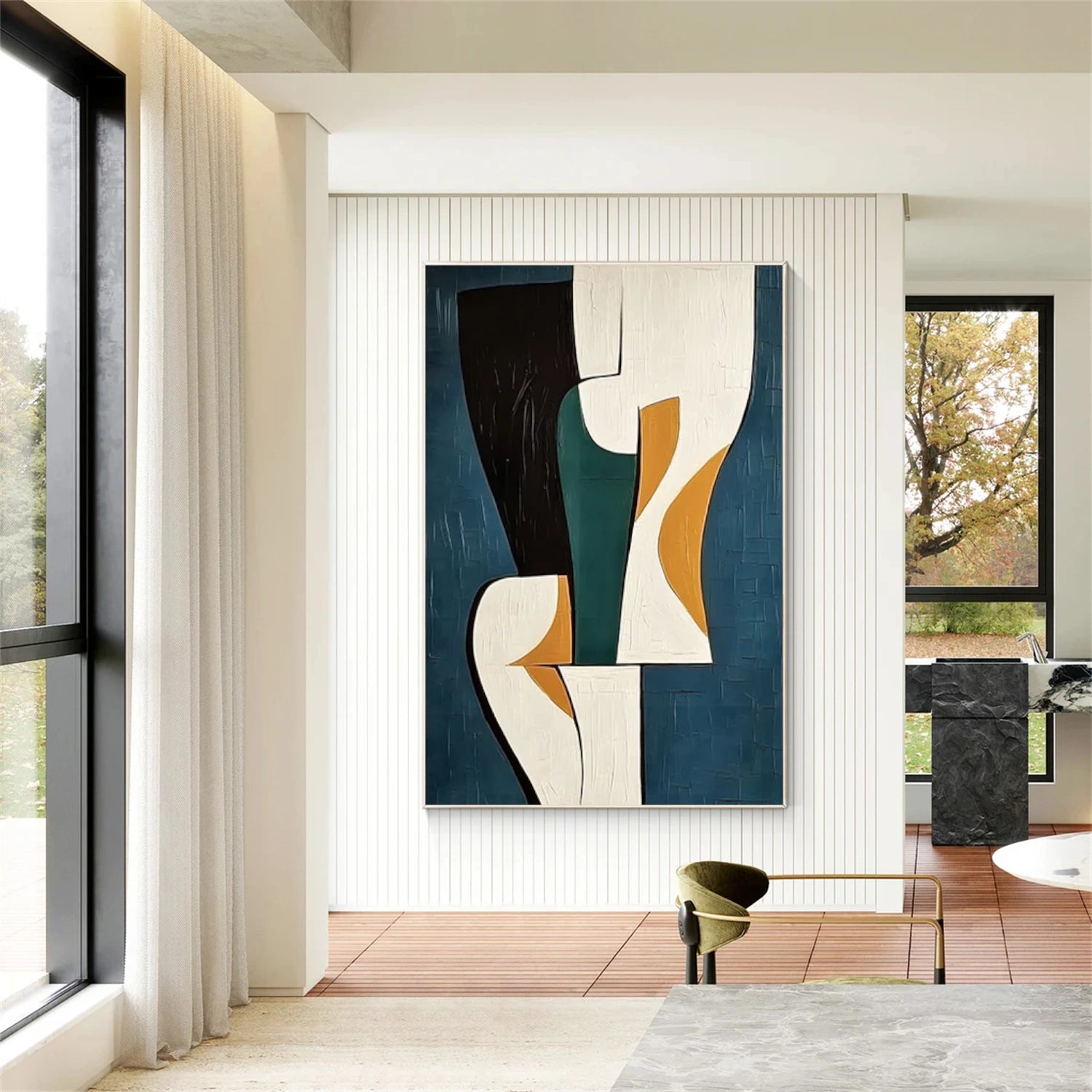 Abstract Canvas Art #WS734