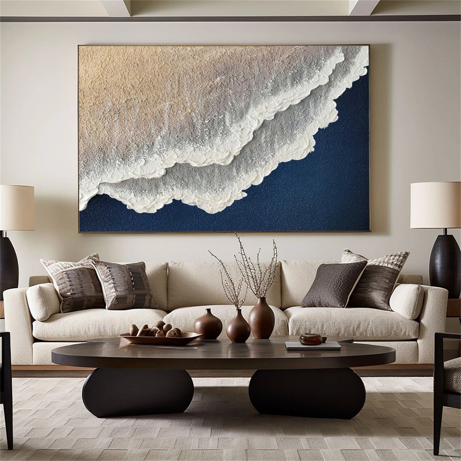 Sea & Sky Abstract Wall Art #MS159