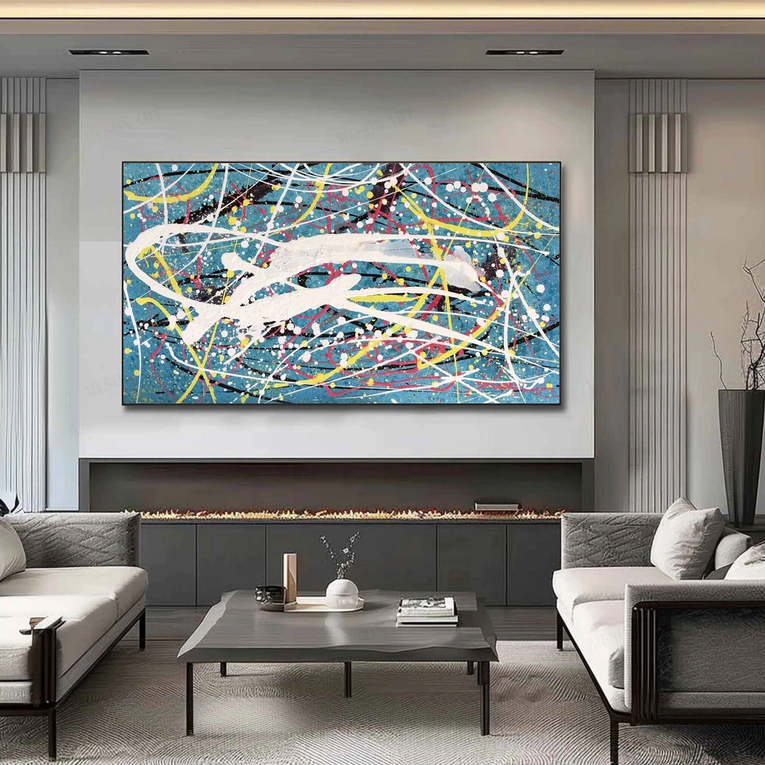 Pollock Art #JA003