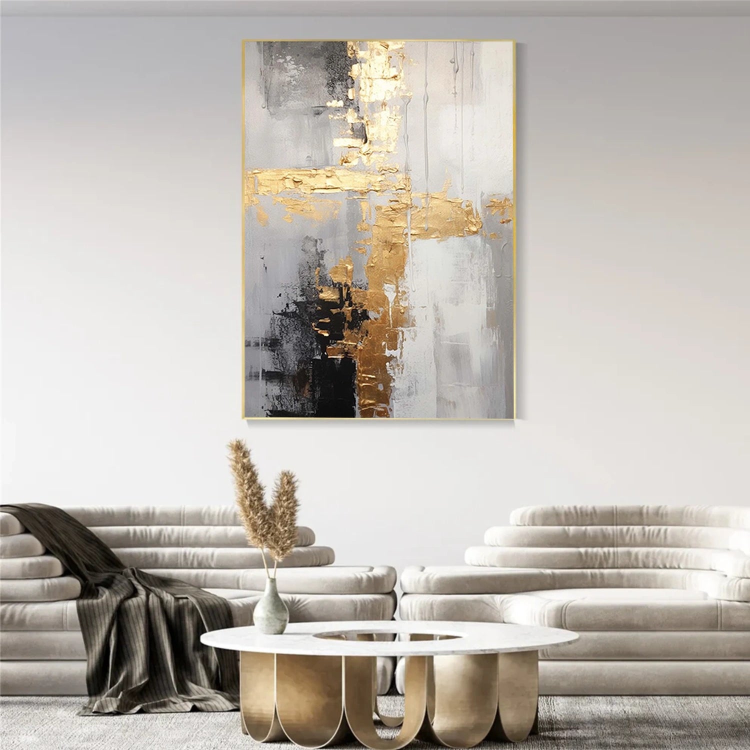 Abstract Canvas Art #WS648