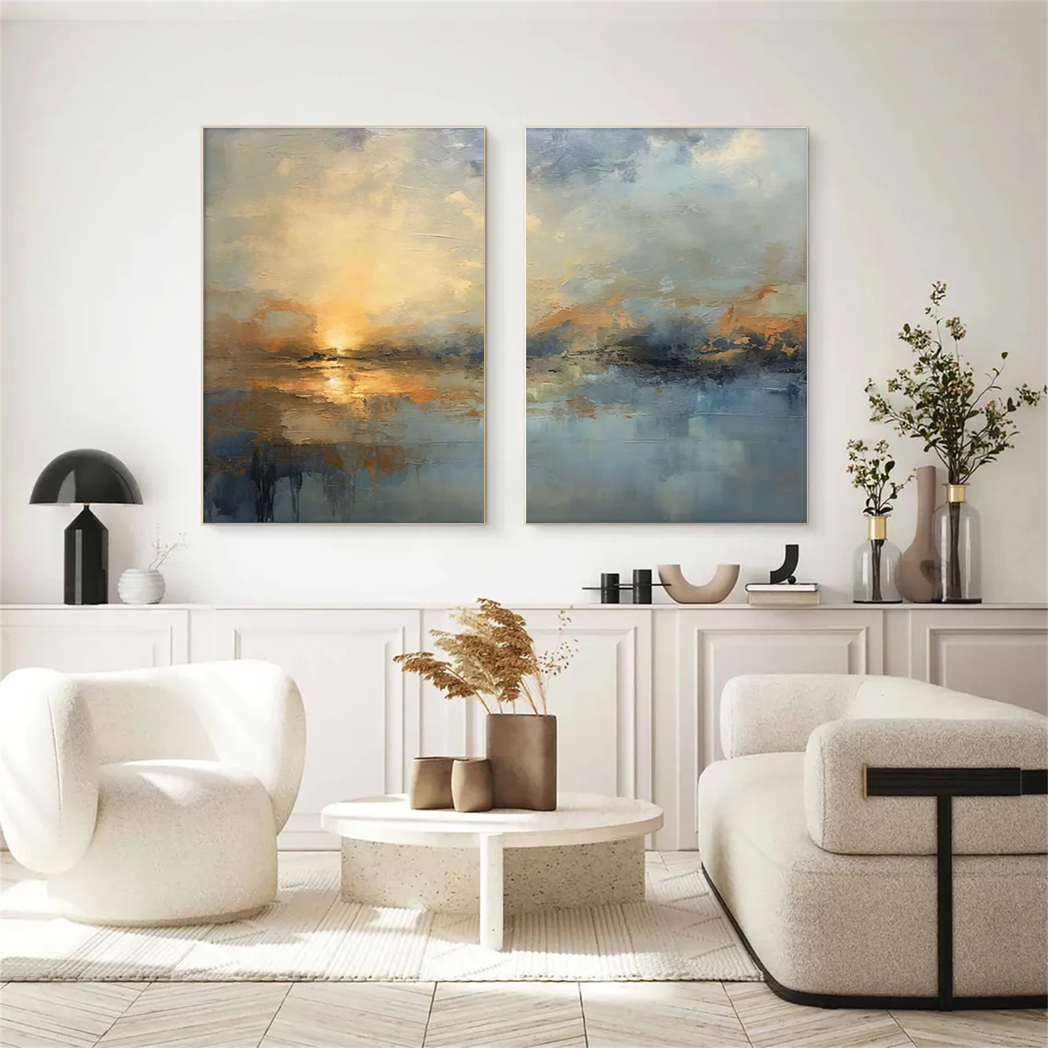 Abstract Tranquility Set of 2 #WS418