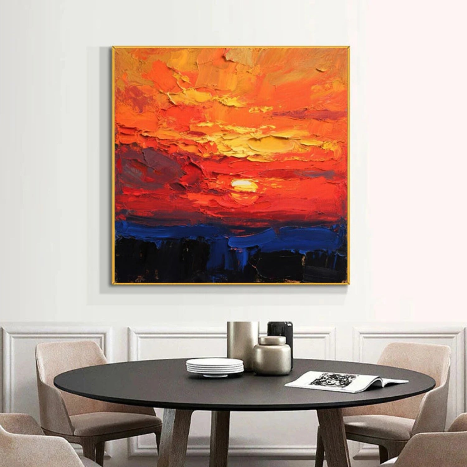 Minimalist Mountain Canvas Art #MM343