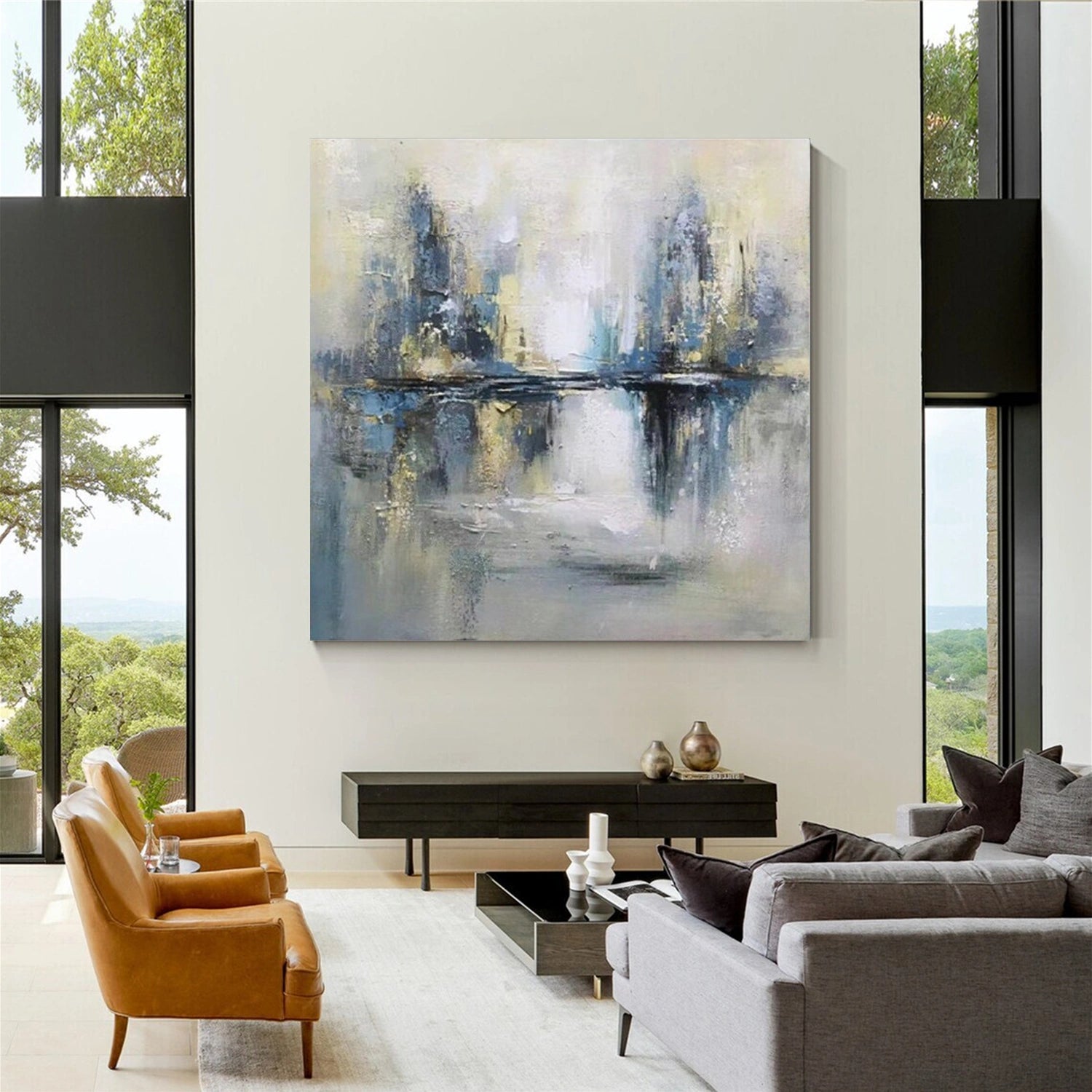 Abstract Canvas Art #WS656