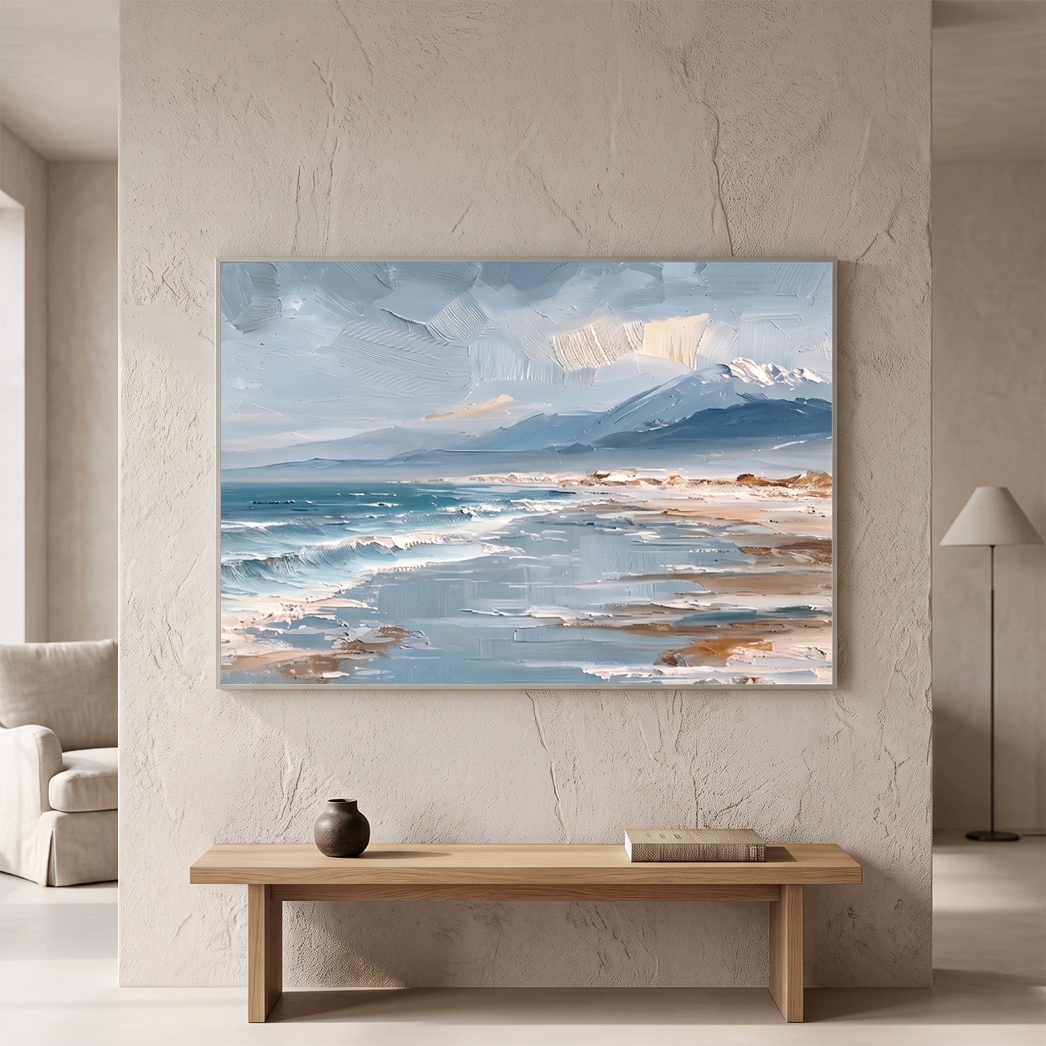 Sea & Sky Abstract Wall Art #MS317