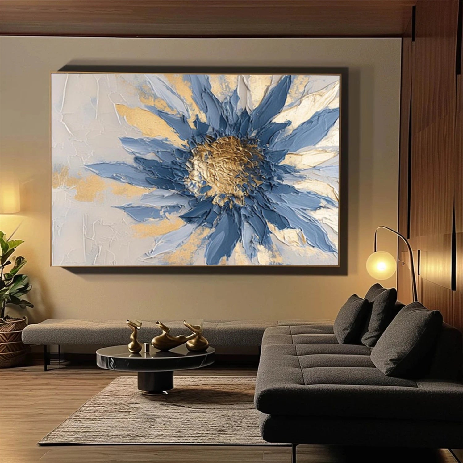 Flower & Tree Abstract Wall Art #ML217