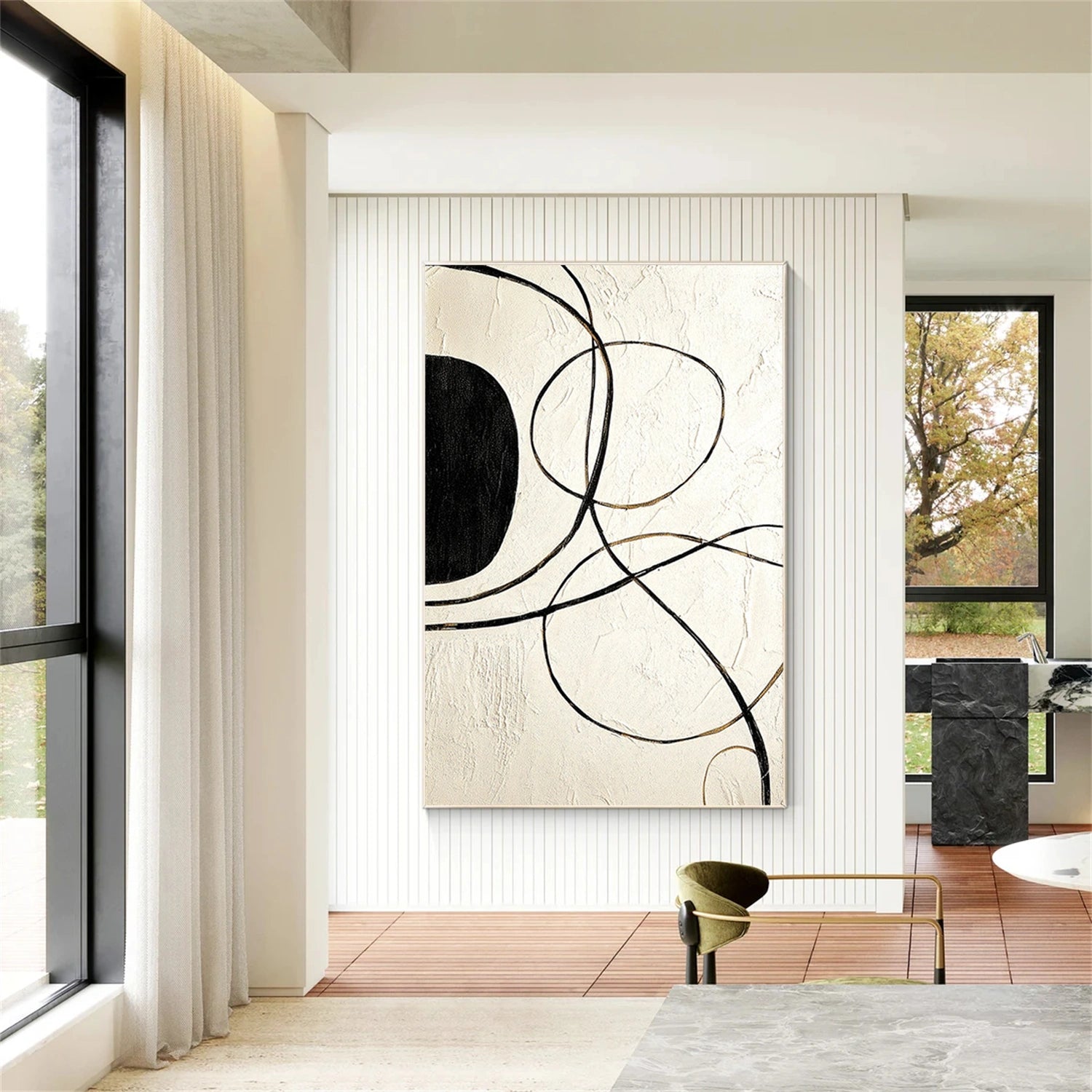 Abstract Canvas Art #WS1061