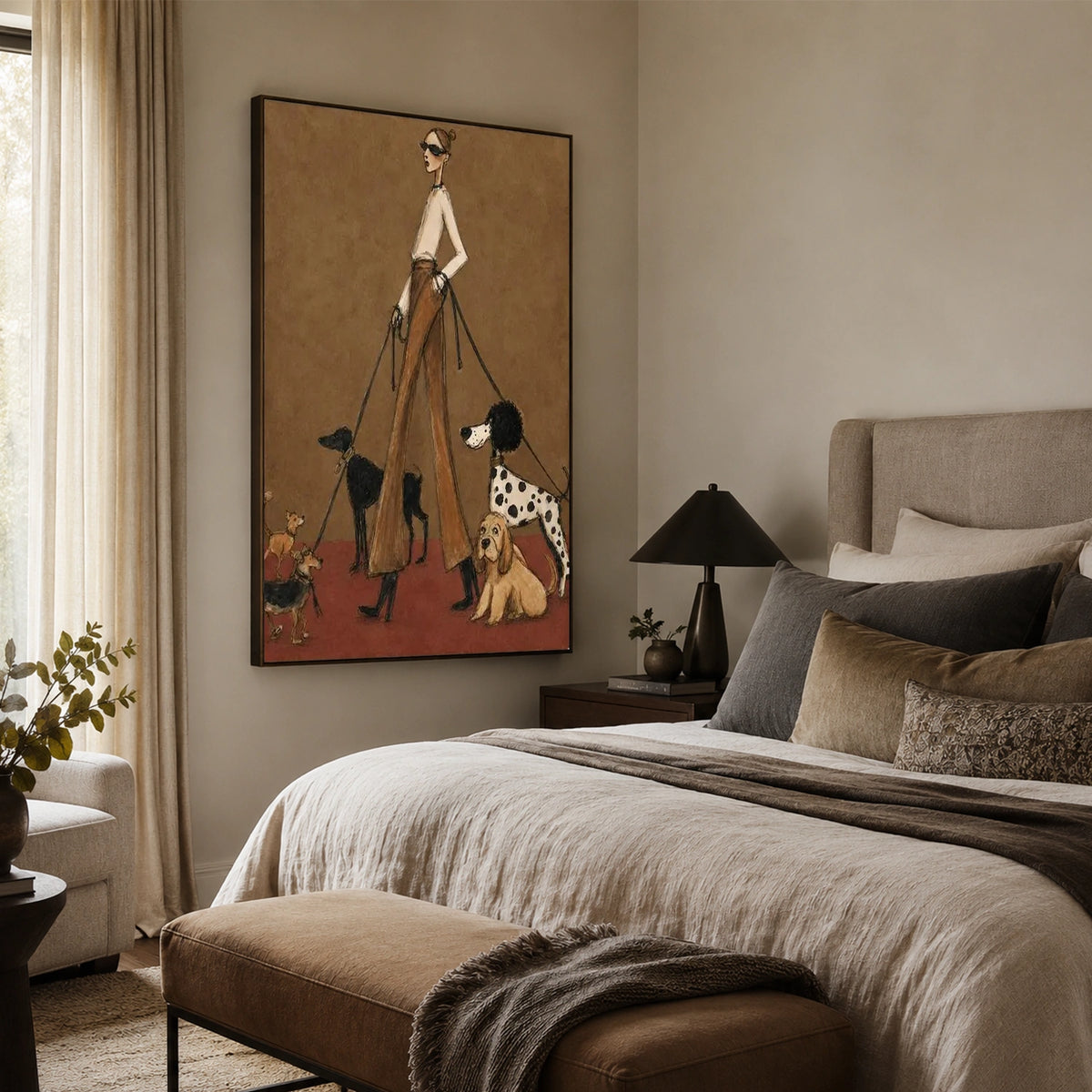 Abstract Portrait Wall Art #AP155