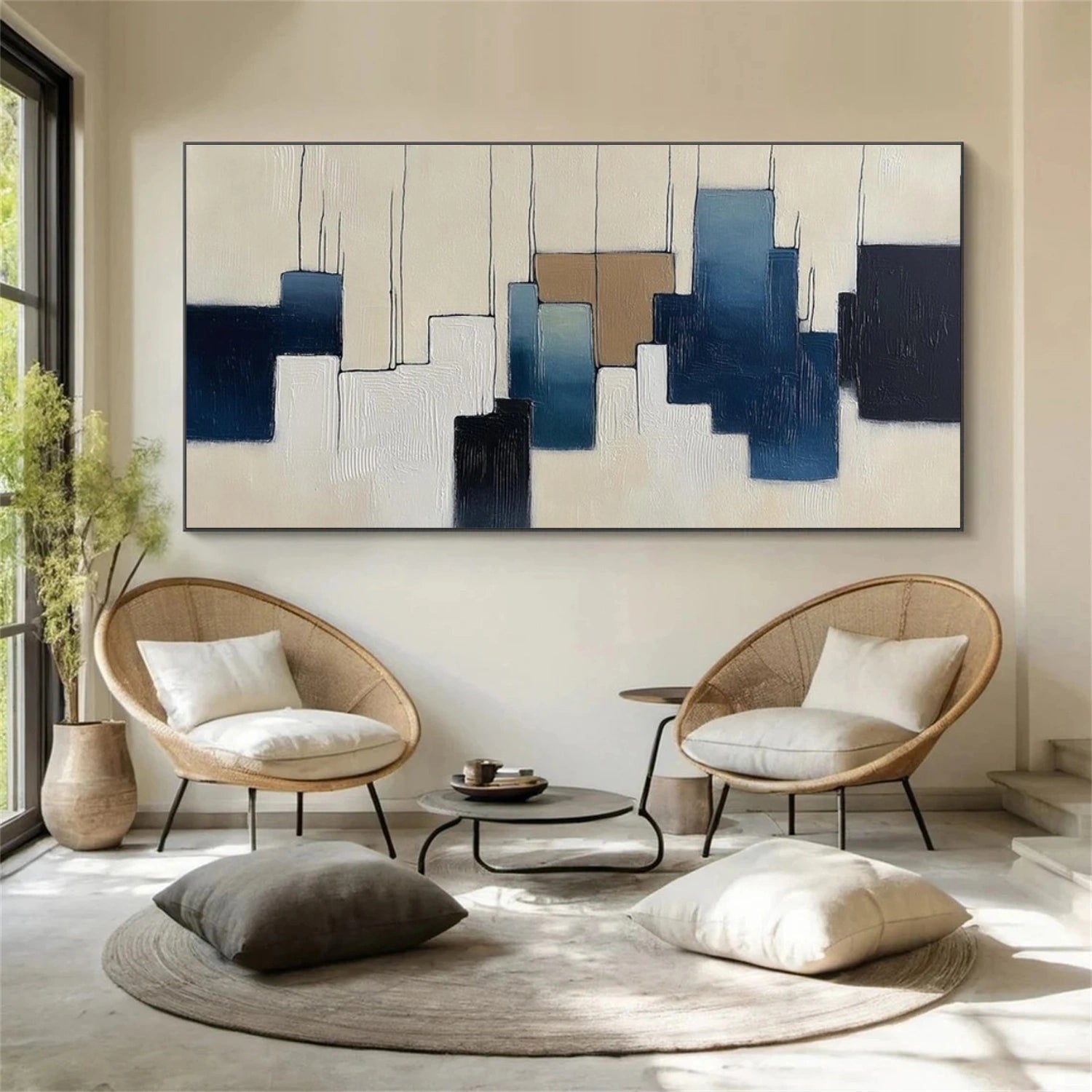 Abstract Canvas Art #WS998