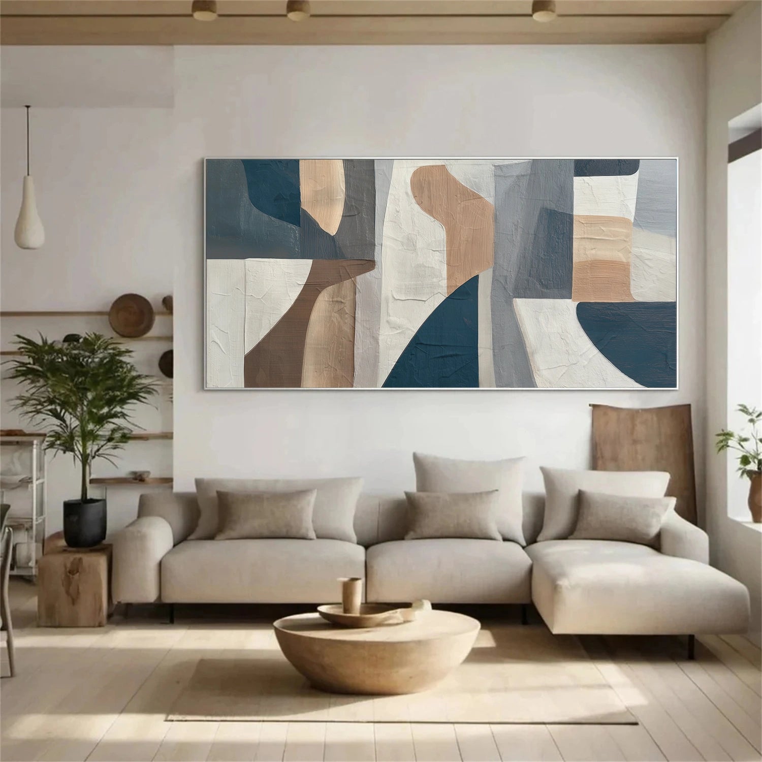 Abstract Canvas Art #WS876