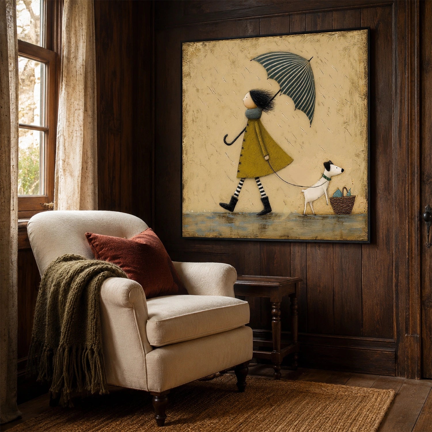 Abstract Portrait Wall Art #AP142