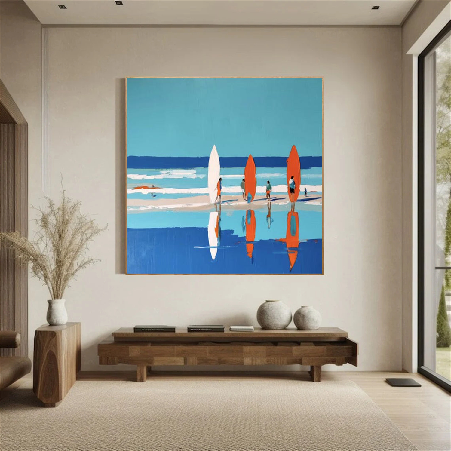 Surfing Sport Wall Art #SA091