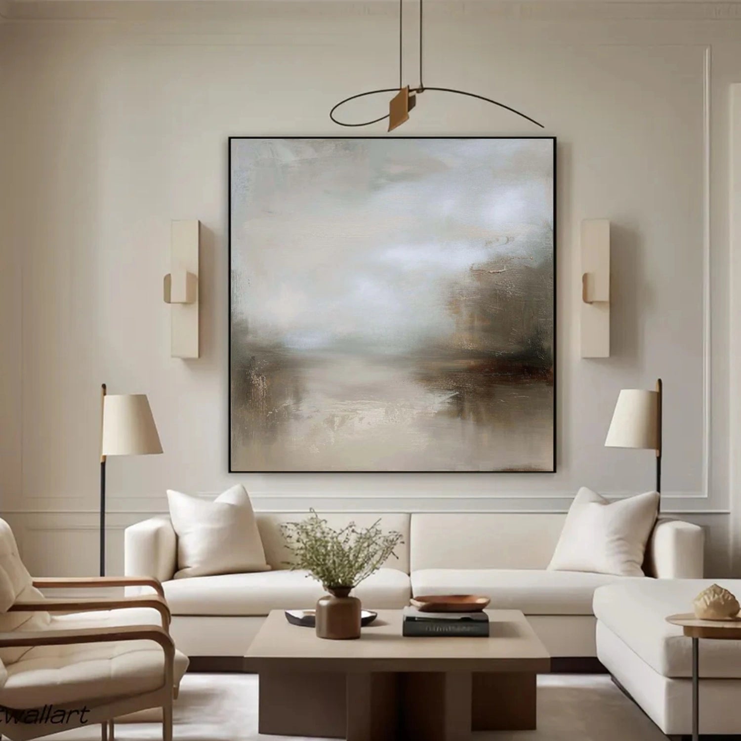 Abstract Canvas Art #WS912