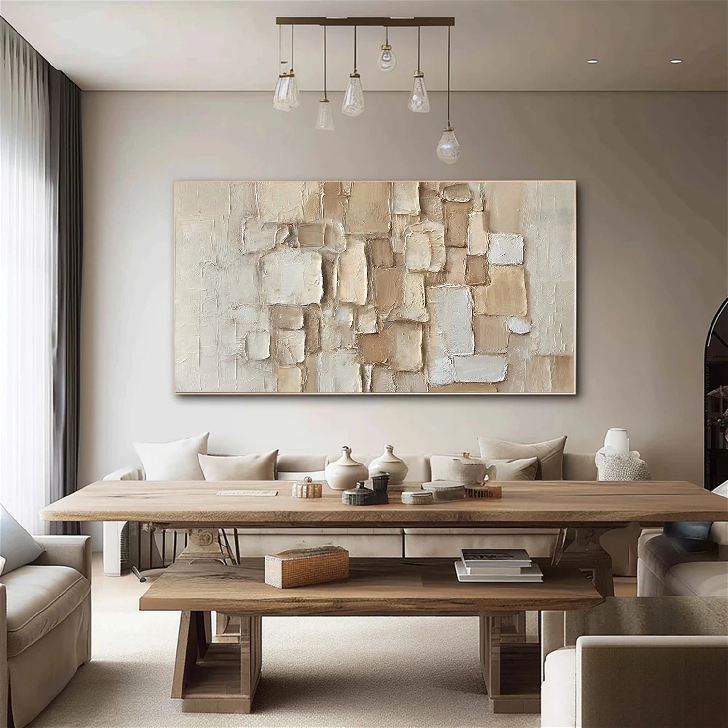 Abstract Textured Canvas Art #WS820