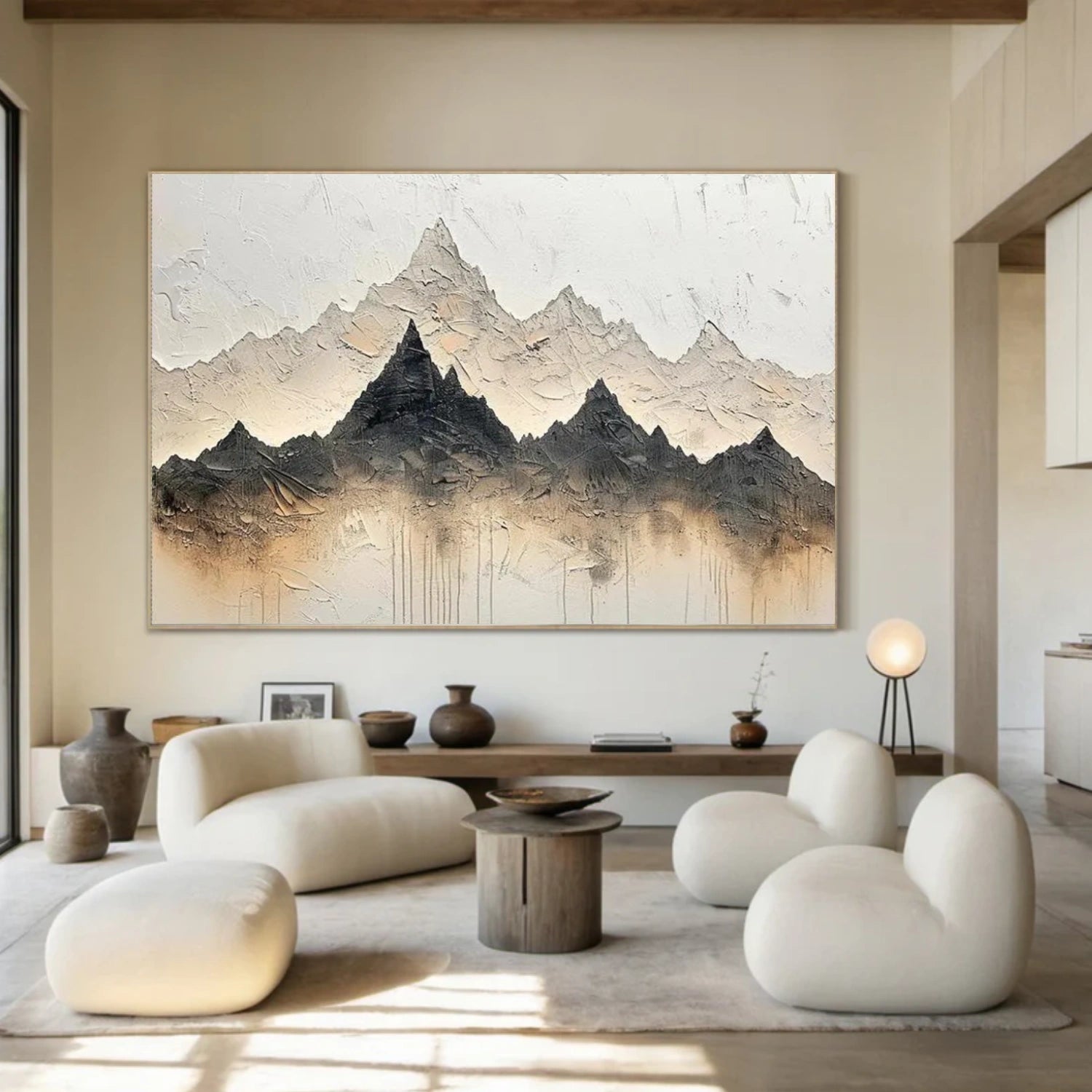 Minimalist Mountain Canvas Art #MM313