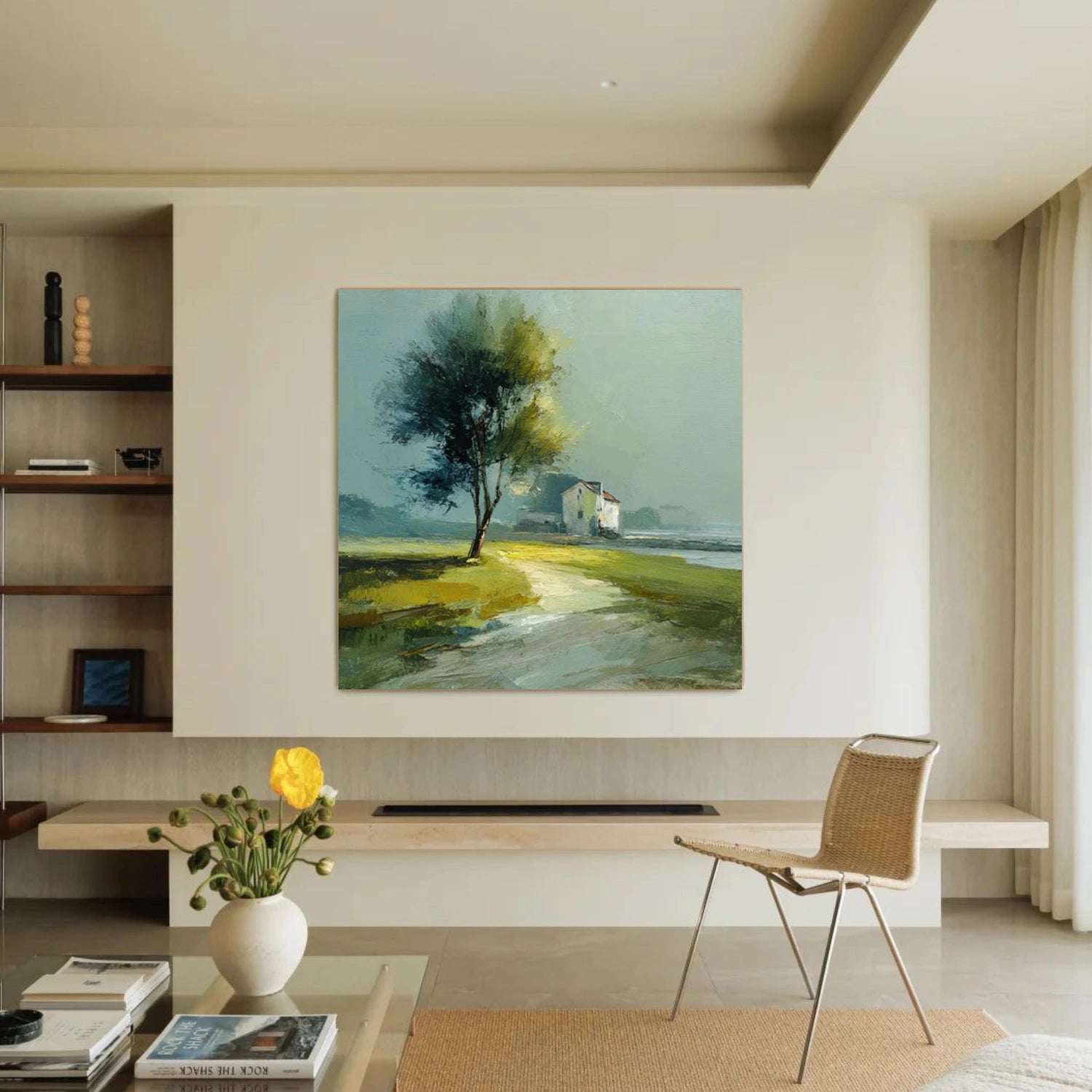 Flower & Tree Abstract Wall Art #ML242