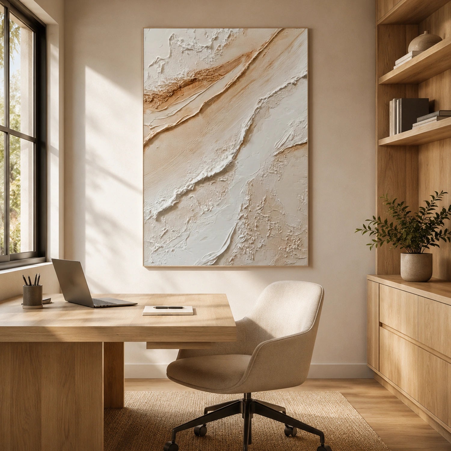 Minimalist Textured Canvas Art #MM401